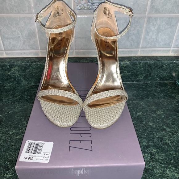 Jennifer Lopez Women's Cozette Sparkle Heels - Picture 1 of 6